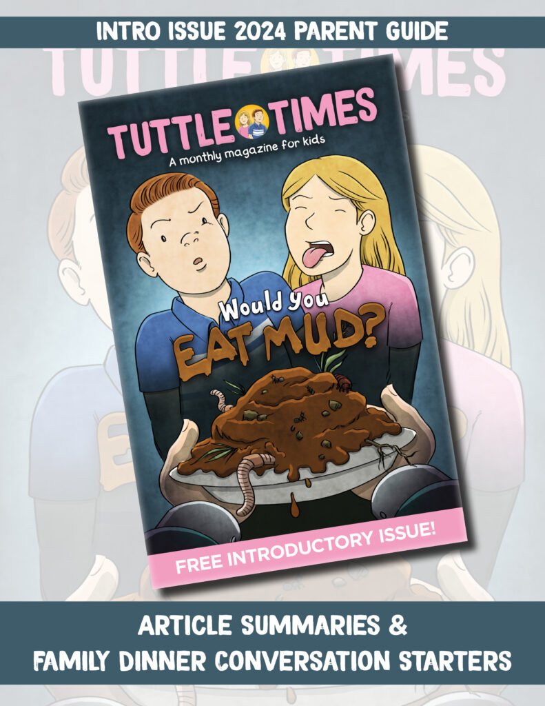 Tuttle Times intro issue parent guide cover